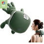 Electric Massager with - Operation & Acupressure - Full Body for Back, Neck, Lower Abdomen, Shoulders - Portable Massager Device for Men & Women,, \u002FOffice Use - Soft Fabric Cover (No