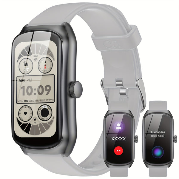 Anyloop White 1.58' Sport Smart Watch, Long Battery Life 20+ Sports Modes Practical Functions Smart Watch for Men\u002FWomen, High Quality Smart Watch