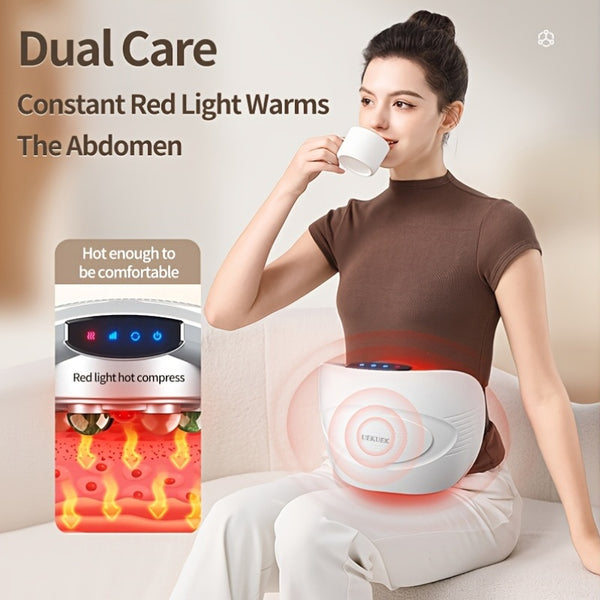 Automatic Abdominal Massager, Heated Needle Stone Abdominal Massager, Electric Massage Machine For Flat Abdomen, Waist And Abdomen, Back, Neck And Legs