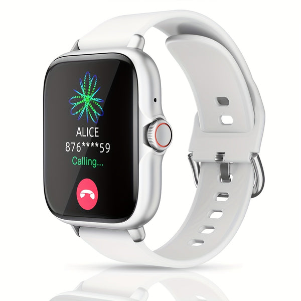 Sports Smart Watch, 1.83'' Full Touch Screen Display with Message, Answer Make Call Smartwatch, Monitoring, Sports Pedometer, Information Alerts, for iPhone Android Phones, Smartbands Fitness Watch for Women Men Friend Gift, Birthday Gift