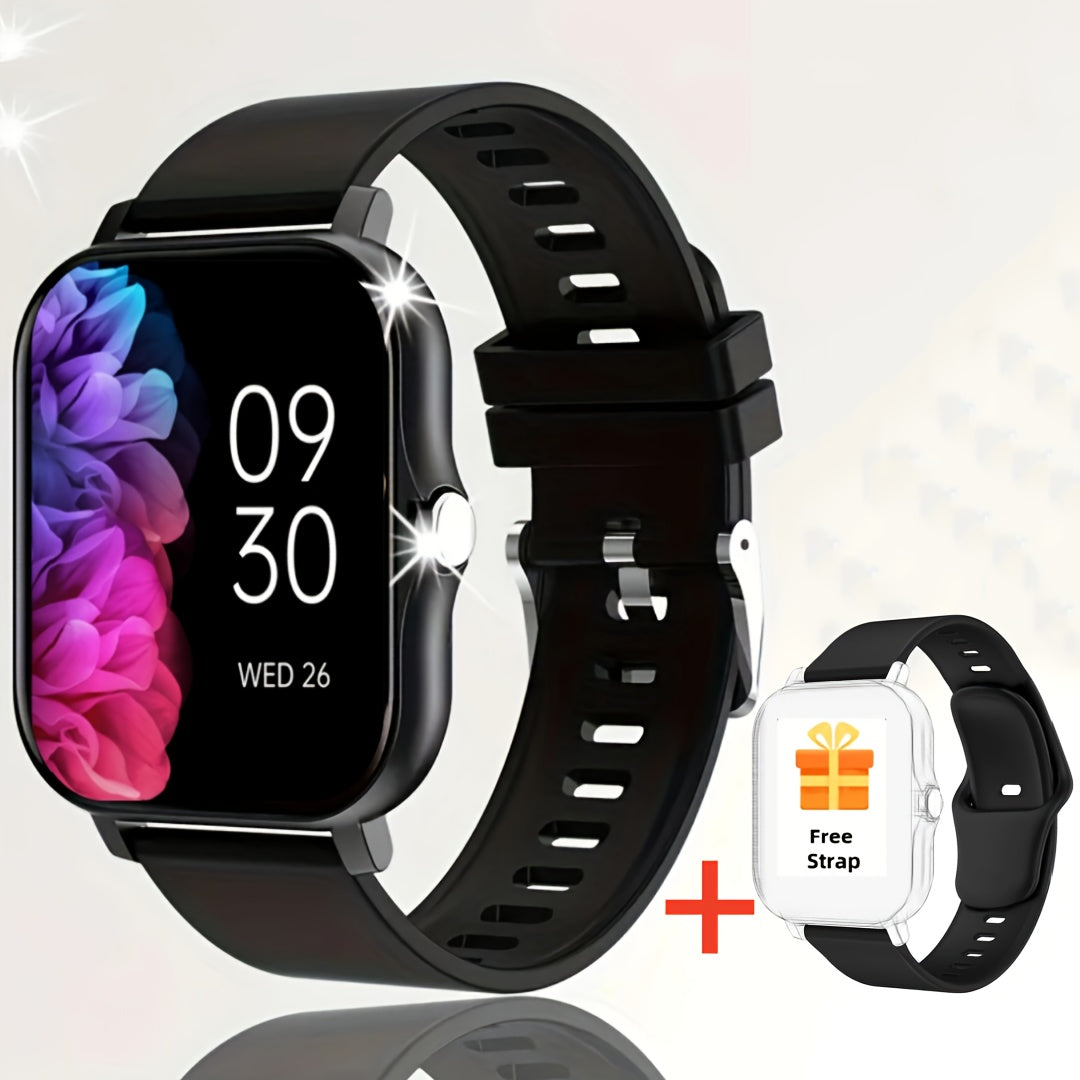 Smart Watch, Men's\u002FWomen's Watch, Call and Message Reminders, DIY Dial, Large Screen Display, Sports Pedometer and Other Modes for Fitness Exercise, Suitable as Holiday and Birthday Gifts