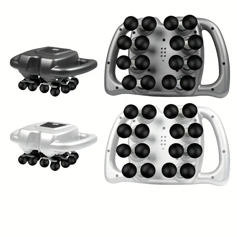 16 Head Fascia Gun Full Body Massager Instrument for Waist Back Legs Arm ation Home Multi-part Massage Gun, Back Massage, Neck And Shoulder Massager with Heat, Massage Tools for Body, Lower Back Massager, Hand Held Massager, Home, Compact Design