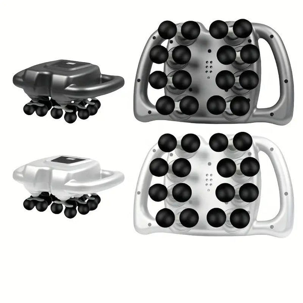 16 Head Fascia Gun Full Body Massager Instrument for Waist Back Legs Arm ation Home Multi-part Massage Gun, Back Massage, Neck And Shoulder Massager with Heat, Massage Tools for Body, Lower Back Massager, Hand Held Massager, Home, Compact Design