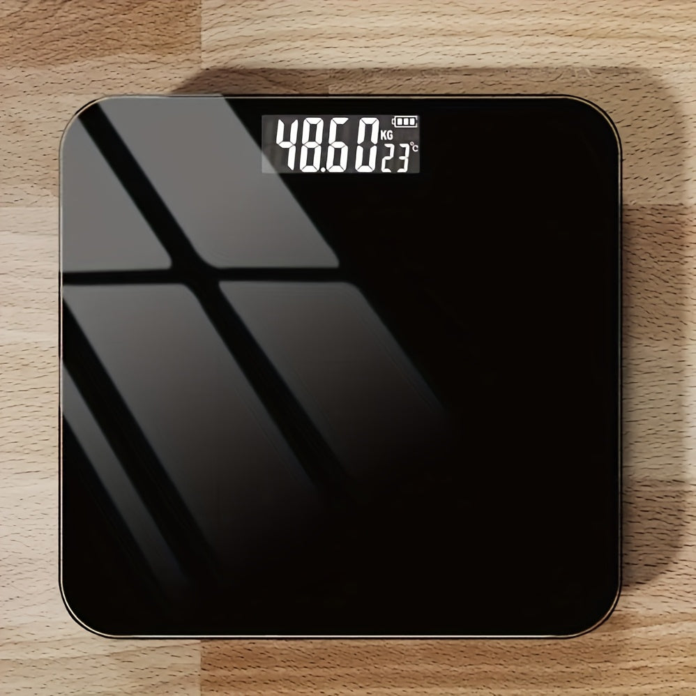 Conridel Digital Bathroom Scale with LED Display - High Accuracy Body Weight Scale up to 400 lbs\u002F180kg, Smart, for Bedside, Use, &, - Easy-Read Tracker (Durable Plastic, -Pound\u002FKg)