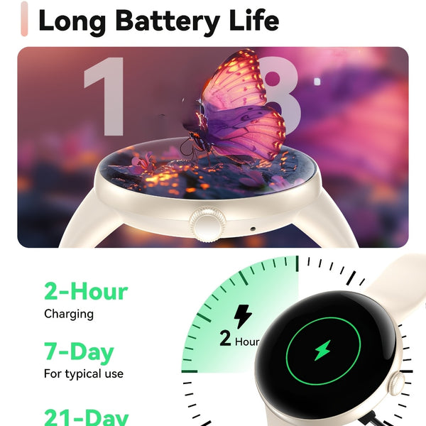 Smartwatch Fitness Tracker with 100+ Sport Modes, Fitness Watch for Men Women, Fitness Tracker with Calorie Step Counter Pedometer, High Quality Smart Watches