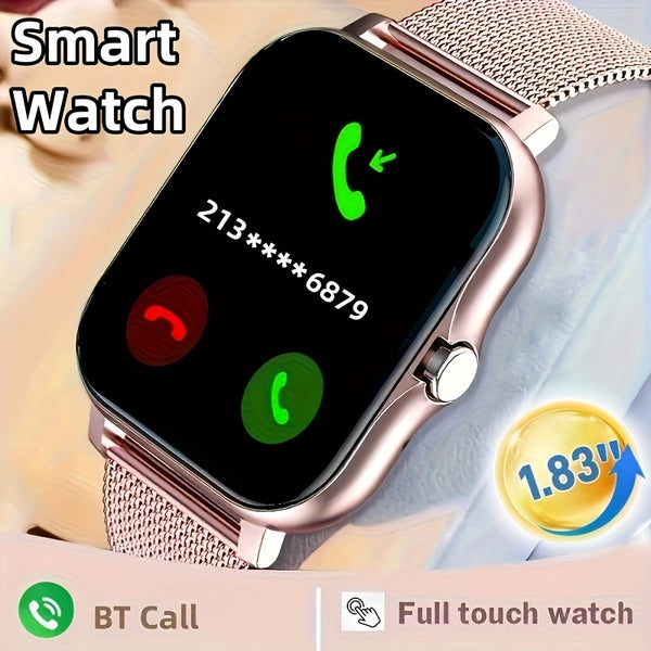 Smart Watch, Men's\u002FWomen's Watch, Call and Message Reminders, DIY Dial, Large Screen Display, Sports Pedometer and Other Modes for Fitness Exercise, Suitable as Holiday and Birthday Gifts