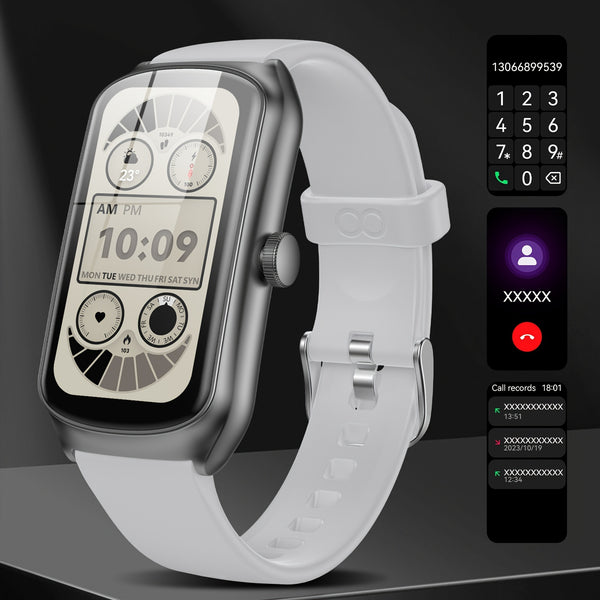 Anyloop White 1.58' Sport Smart Watch, Long Battery Life 20+ Sports Modes Practical Functions Smart Watch for Men\u002FWomen, High Quality Smart Watch
