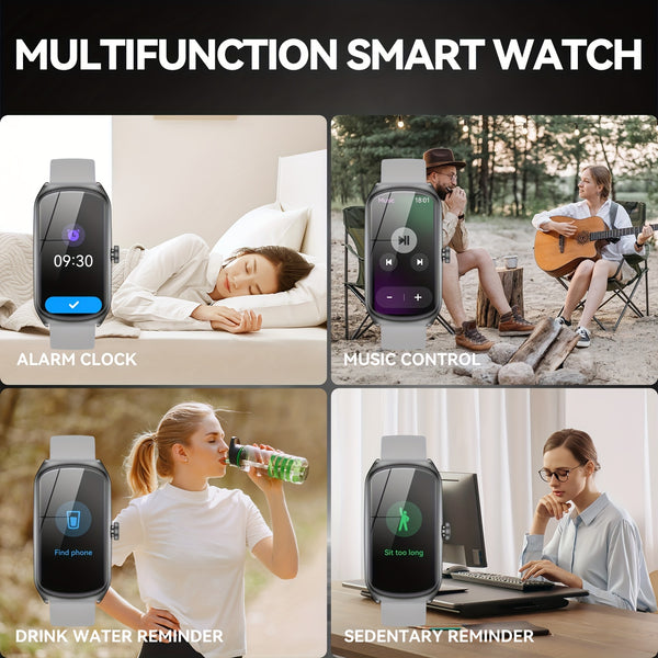 Anyloop White 1.58' Sport Smart Watch, Long Battery Life 20+ Sports Modes Practical Functions Smart Watch for Men\u002FWomen, High Quality Smart Watch