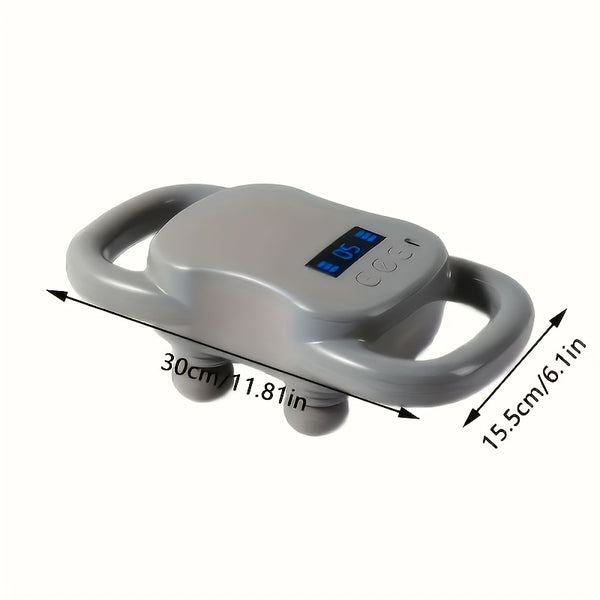 PORTABLE DEEP TISSUE MASSAGER: Percussion Massage Device, 4 Attachments for Relaxing Muscles in The Back, Legs, Neck, Shoulders, And Body, Perfect Gift for Loved Ones