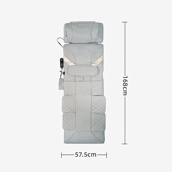 Multi-functional airbag massage cushion, supports airbag traction stretching and massage function, portable full body massager for home\u002Foffice use, suitable for the elderly, sedentary people and athletes