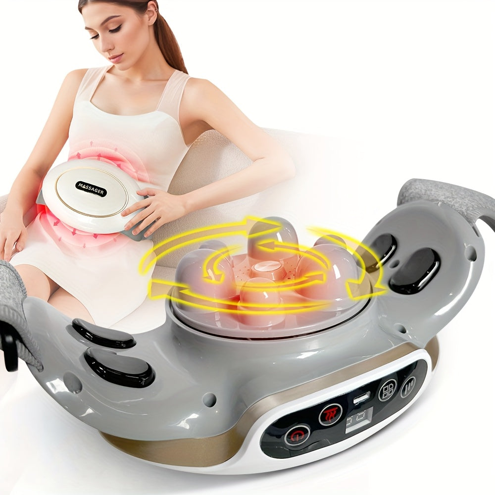 Simulation Positive And Negative Kneading Massage Depth Massage, Wireless And ConvenientIntelligent Auxiliary Heat Kneading Abdominal Instrument