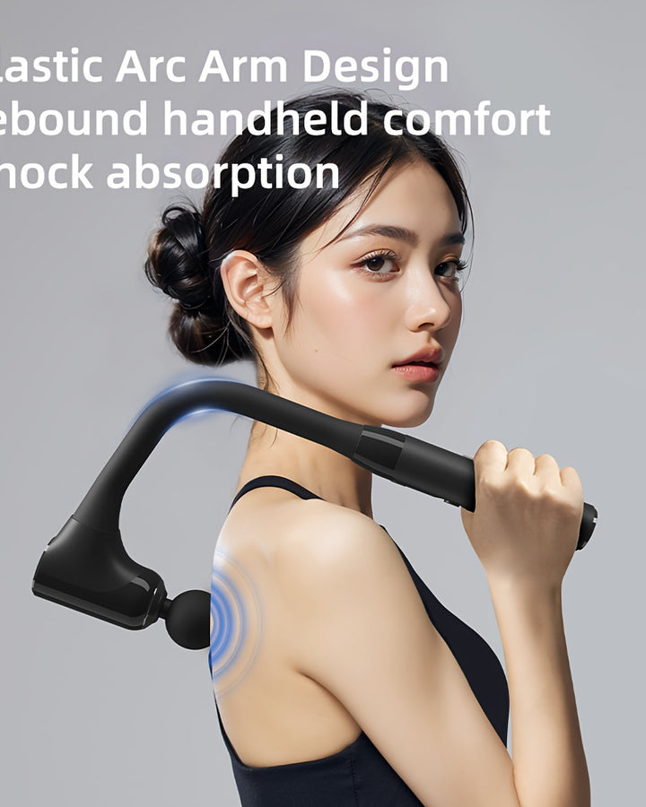 Enhanced Device Featuring 10Mm Deep Tissue, a Longer Handle for,,, Waist, And, a Portable Alleviation Tool with Four Attachments And Five Speed Settings.